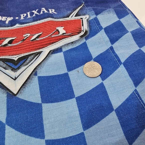 Disney Cars Throw Pillow New & 2 Double Sided Pillow Cases Used - Picture 12 of 16